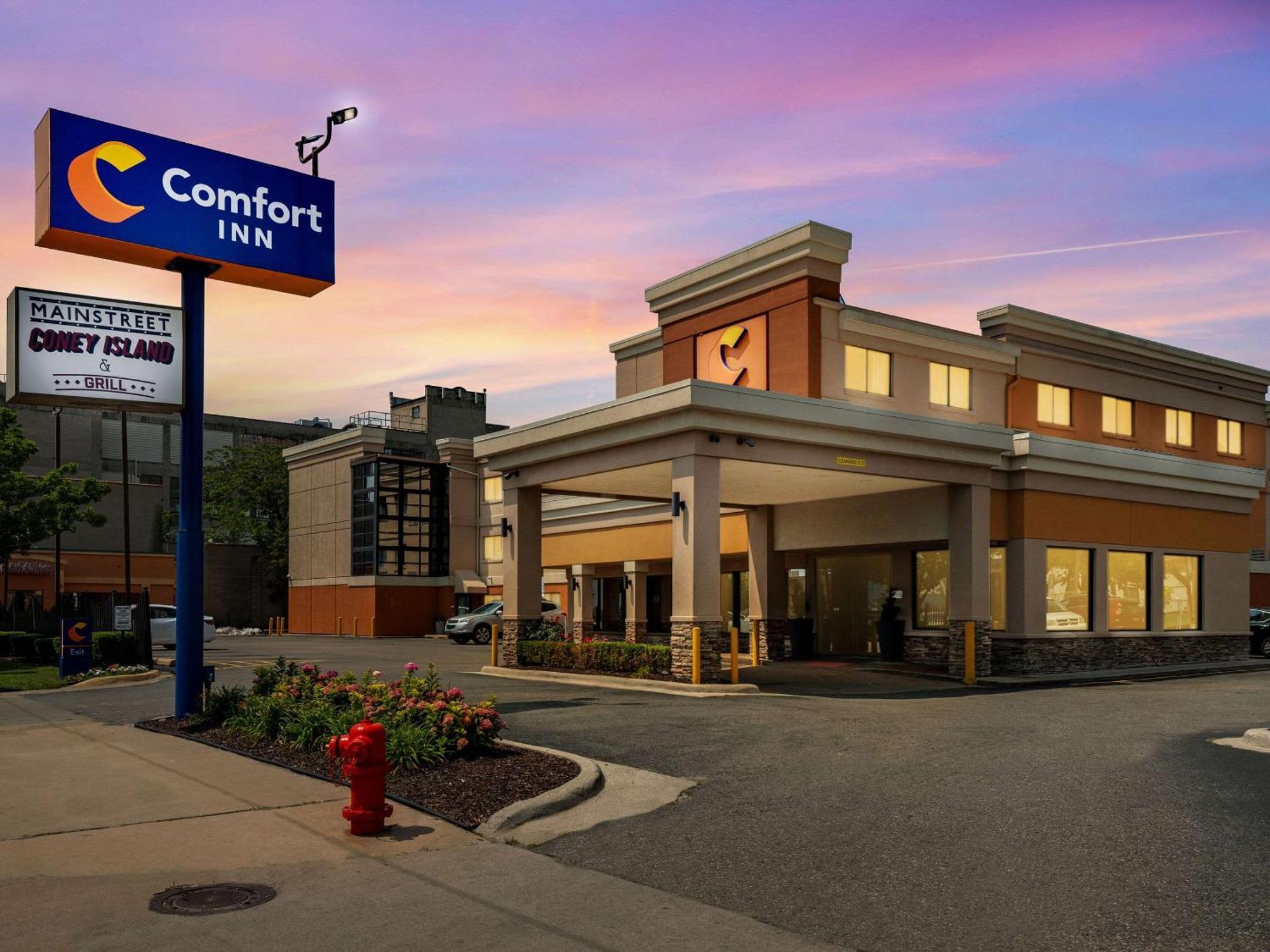 Comfort Inn Downtown Detroit Buitenkant foto